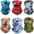 Sublimation Printed Multifunctional Polyester Face Scarf Outdoor Sports Neck Gaiter